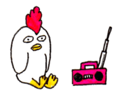Rooster And Penguin sticker #3378873