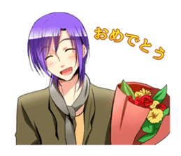 Youth male Sticker sticker #3379189