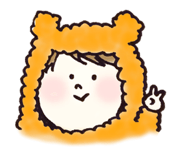 super cute baby PI-CHAN sticker #3379249