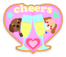 Decorate Iced Cookies:Happy animals sticker #3380161