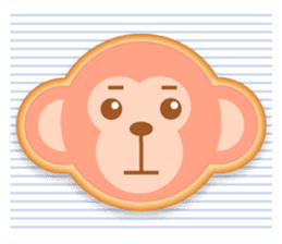 Decorate Iced Cookies:Happy animals sticker #3380167
