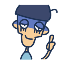 Comical & freedom ! reaction sticker sticker #3380480