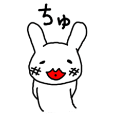 love you rabbit sticker #3380668