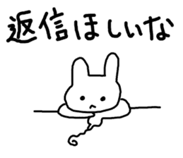 love you rabbit sticker #3380680