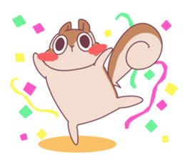 Jealous squirrel sticker #3381340