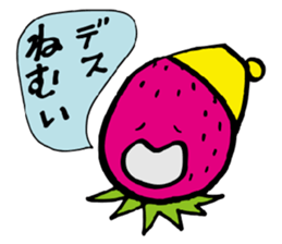 pretty strawberry. sticker #3382331