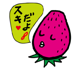 pretty strawberry. sticker #3382342