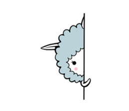 Agneau sticker #3382937