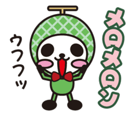 white&black panda A poor joke sticker #3383184