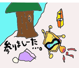 macaroni-snow sticker #3383251