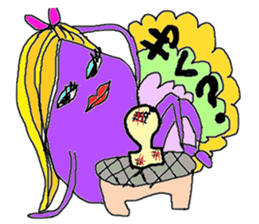 macaroni-snow sticker #3383255