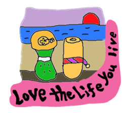 macaroni-snow sticker #3383289