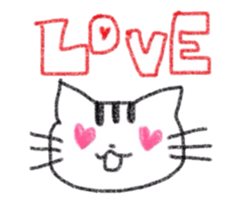 Sticker of tabby cat sticker #3383385