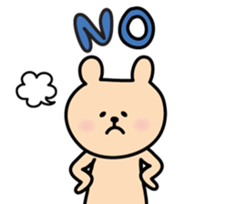 Bear yuruyuru Sticker sticker #3383652