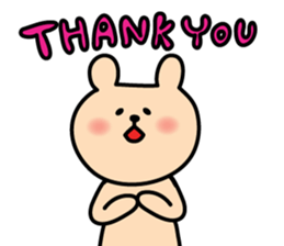 Bear yuruyuru Sticker sticker #3383657