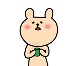 Bear yuruyuru Sticker sticker #3383676