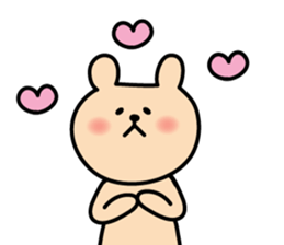 Bear yuruyuru Sticker sticker #3383681