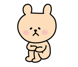 Bear yuruyuru Sticker sticker #3383682