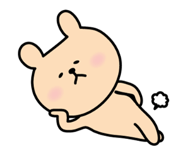 Bear yuruyuru Sticker sticker #3383686