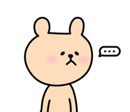 Bear yuruyuru Sticker sticker #3383688