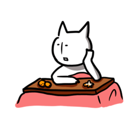 Cat to go my way sticker #3383822