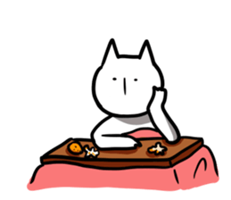 Cat to go my way sticker #3383823