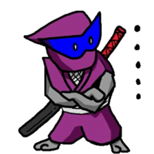 Masked Ninja sticker #3383933