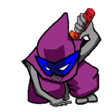 Masked Ninja sticker #3383947