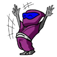 Masked Ninja sticker #3383965