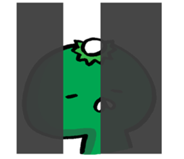 Brush-pencil sticker sticker #3384066