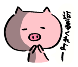 Brush-pencil sticker sticker #3384089