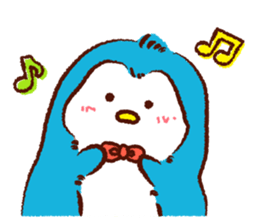 Primping penguin sticker #3386250