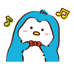 Primping penguin sticker #3386250