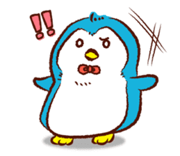 Primping penguin sticker #3386252
