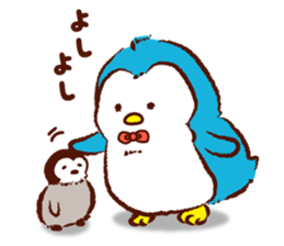 Primping penguin sticker #3386253
