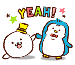 Primping penguin sticker #3386254