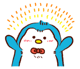 Primping penguin sticker #3386255