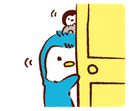 Primping penguin sticker #3386256