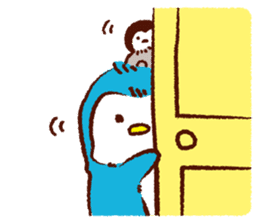 Primping penguin sticker #3386256