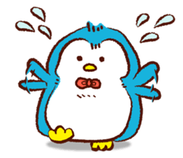 Primping penguin sticker #3386262