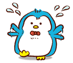 Primping penguin sticker #3386262