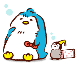 Primping penguin sticker #3386268