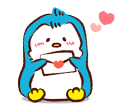 Primping penguin sticker #3386278