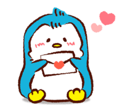 Primping penguin sticker #3386278