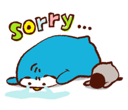 Primping penguin sticker #3386279