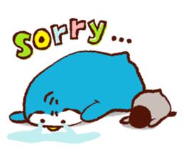 Primping penguin sticker #3386279