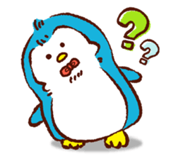 Primping penguin sticker #3386281