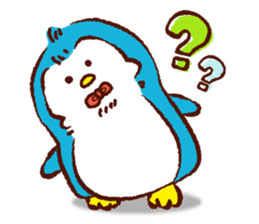 Primping penguin sticker #3386281