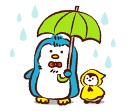 Primping penguin sticker #3386284