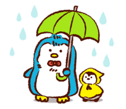 Primping penguin sticker #3386284